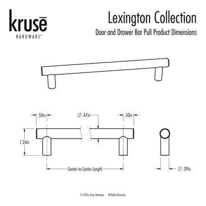 (10pk) Lexington Door and Drawer Bar Pull